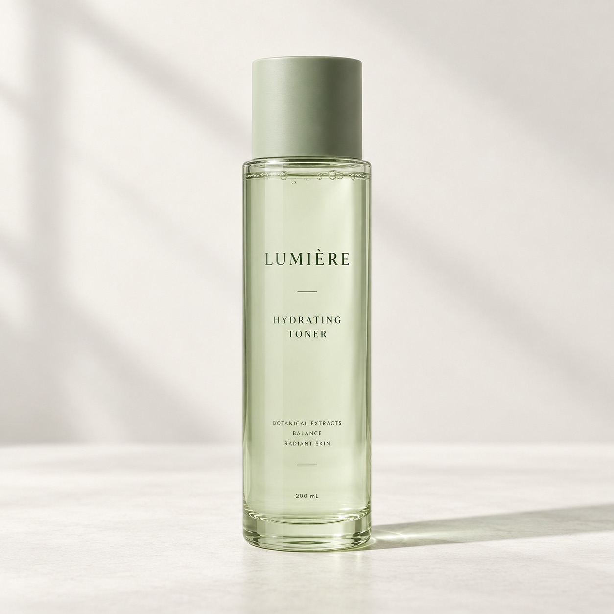 Hydrating Essence Toner product photography (demo)